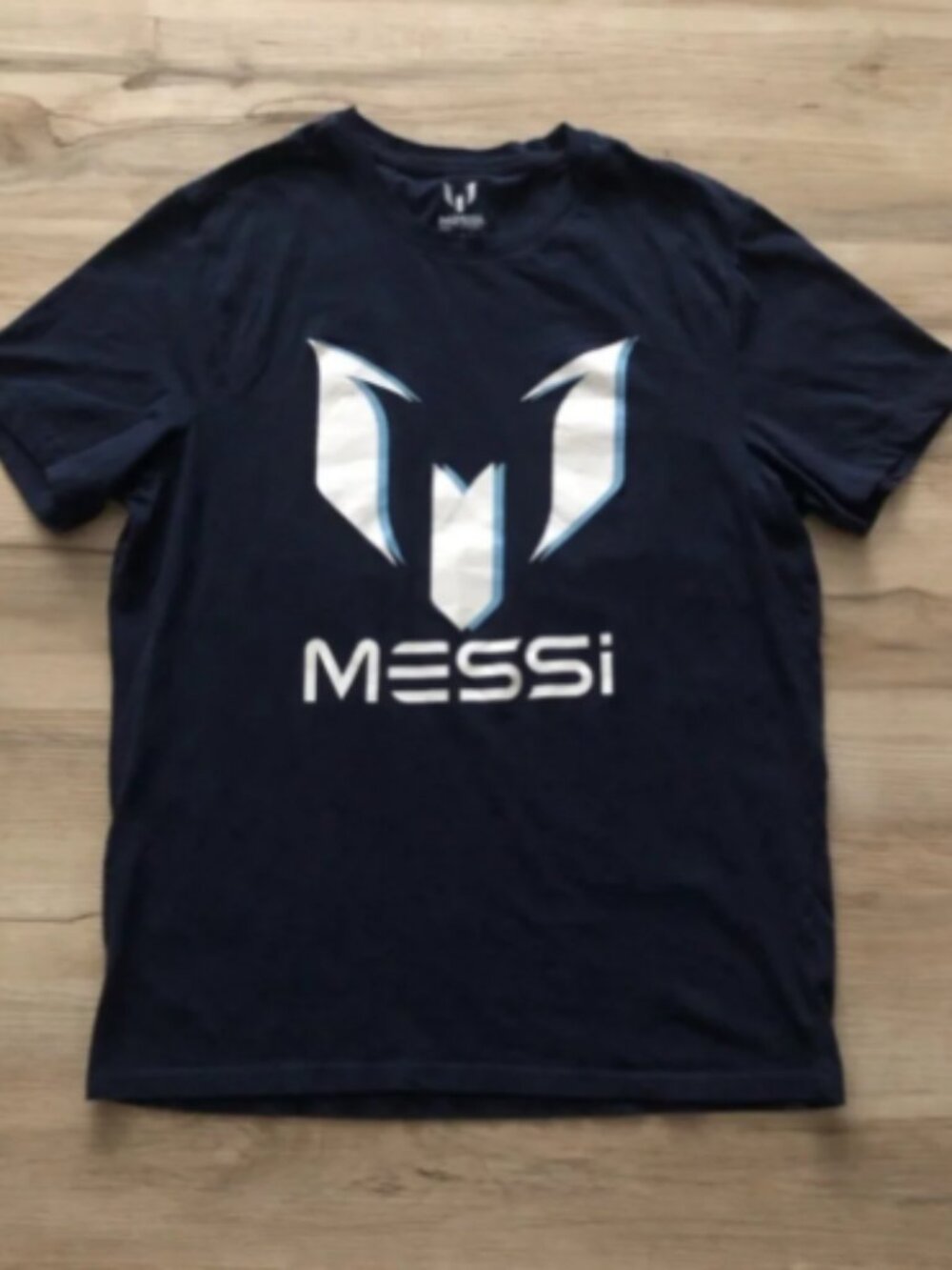 Messi Navy Blue Graphic Tee